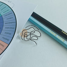 Load image into Gallery viewer, Thoughts Become Things Acrylic Pin