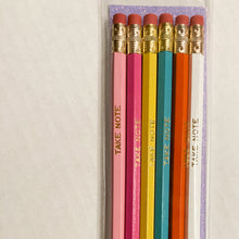 Load image into Gallery viewer, Take Note Pencil Sets